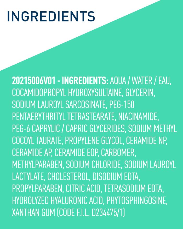 CeraVe Limpiador Espumoso piel normal a grasa 473ml