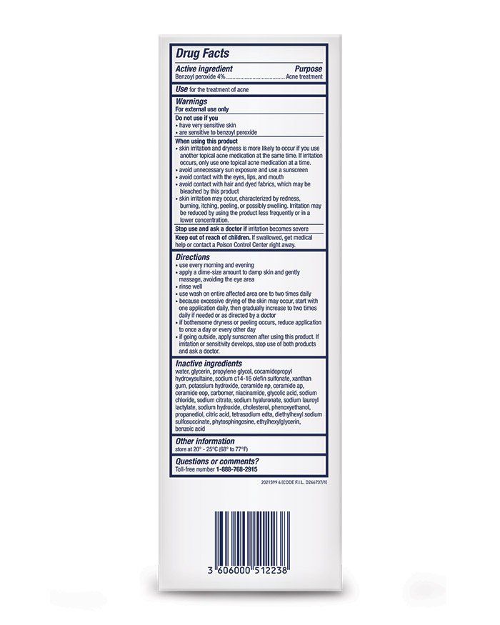 CeraVe Limpiador Crema Espumoso contra Acne 150ml
