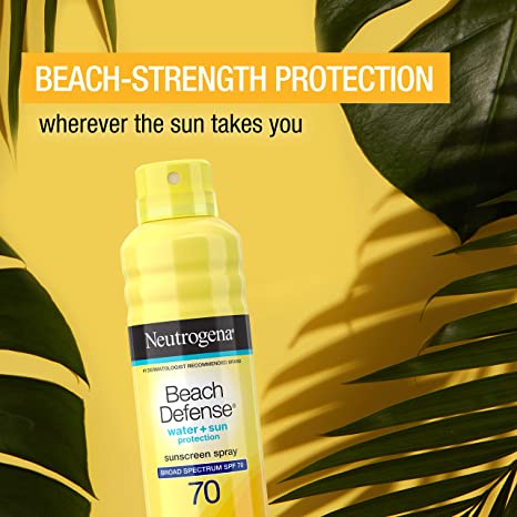 Neutrogena Beach Defense Protector 184g Solar de Playa Spray SPF70