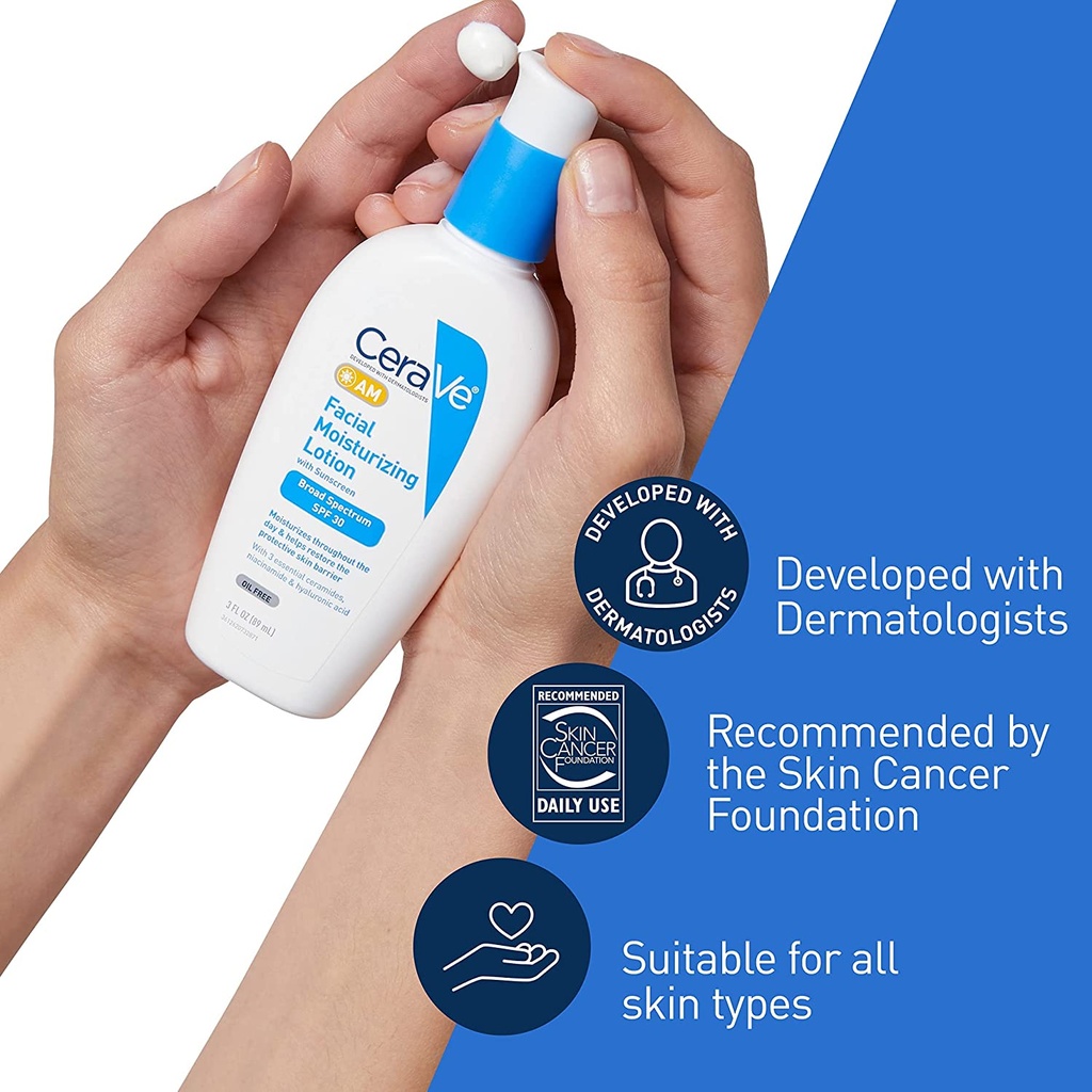 CeraVe AM Facial Moisturizing Lotion SPF 30 89ml