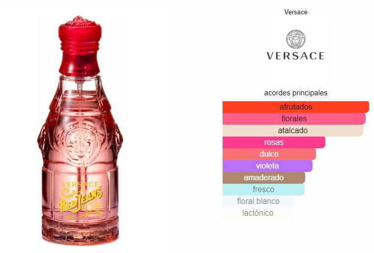 Red Jean Versace Dama EDT 75ml