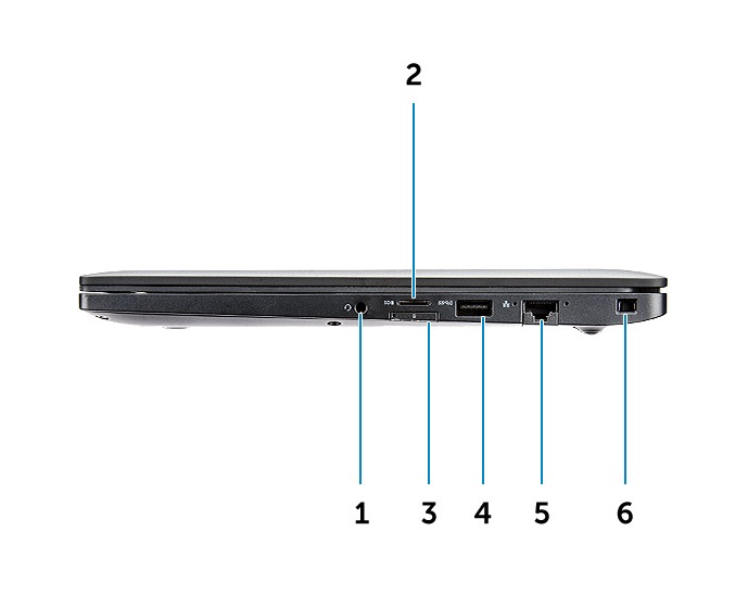 Refurbished Laptop Dell Latitude 7490 Intel Core i7-8650U 16GB DDR4 RAM, 256GB SSD 14" FHD Windows 10