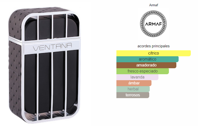 Armaf Ventana Pour Homme Caballero EDT 100ml