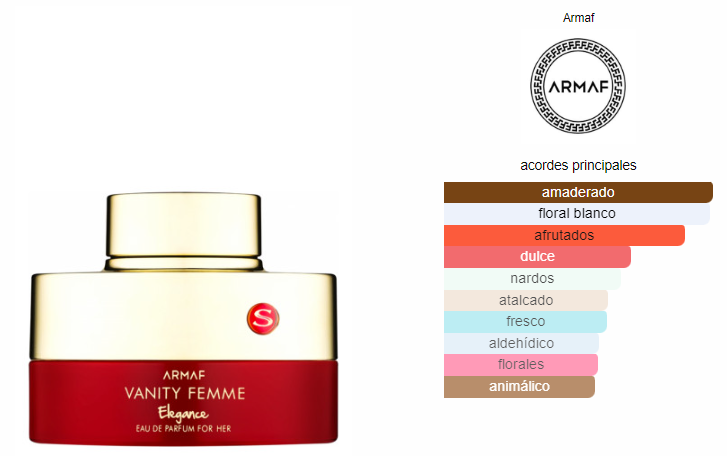 Armaf Vanity Femme Elegance Dama EDP 100ml
