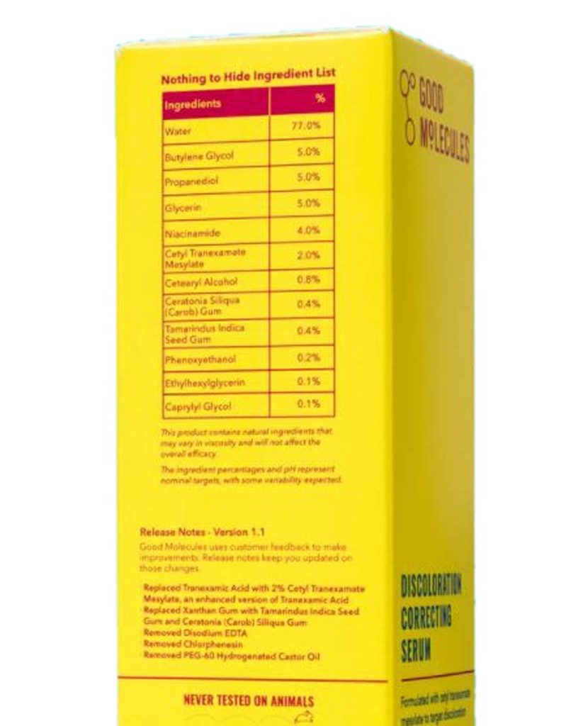 Good Molecules Discoloration Correcting Serum 30 mL