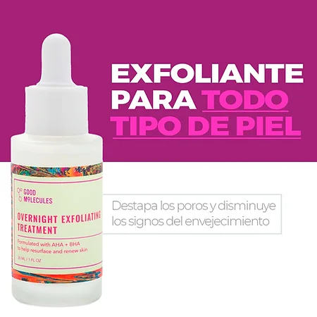 Good Molecules Overnight Exfoliating Treatment Exfoliante Noche 30ml