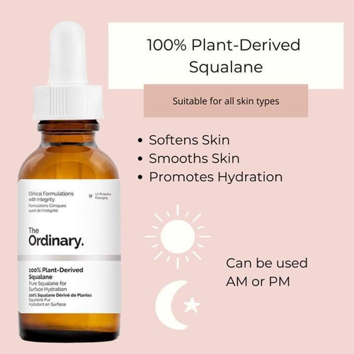 The Ordinary 100% Plant-Derived Squalane | Hidratante Escualano 30ml
