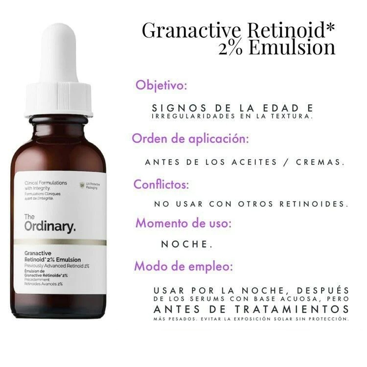 The Ordinary Granactive Retinoid 2% Emulsion l Antienvejecimiento 30ml
