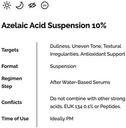 The Ordinary Azelaic Acid Suspension 10% | Gel Cremoso Iluminador 30ml