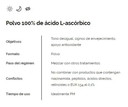 The Ordinary 100% L-Ascorbic Acid Powder | Vitamina C en polvo 20gr
