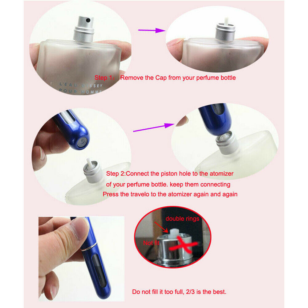 Atomizador Recargable Perfume 5ml