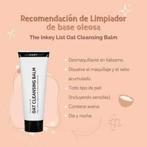 The Inkey List Oat Cleansing Balm | Bálsamo Limpiador 150ml