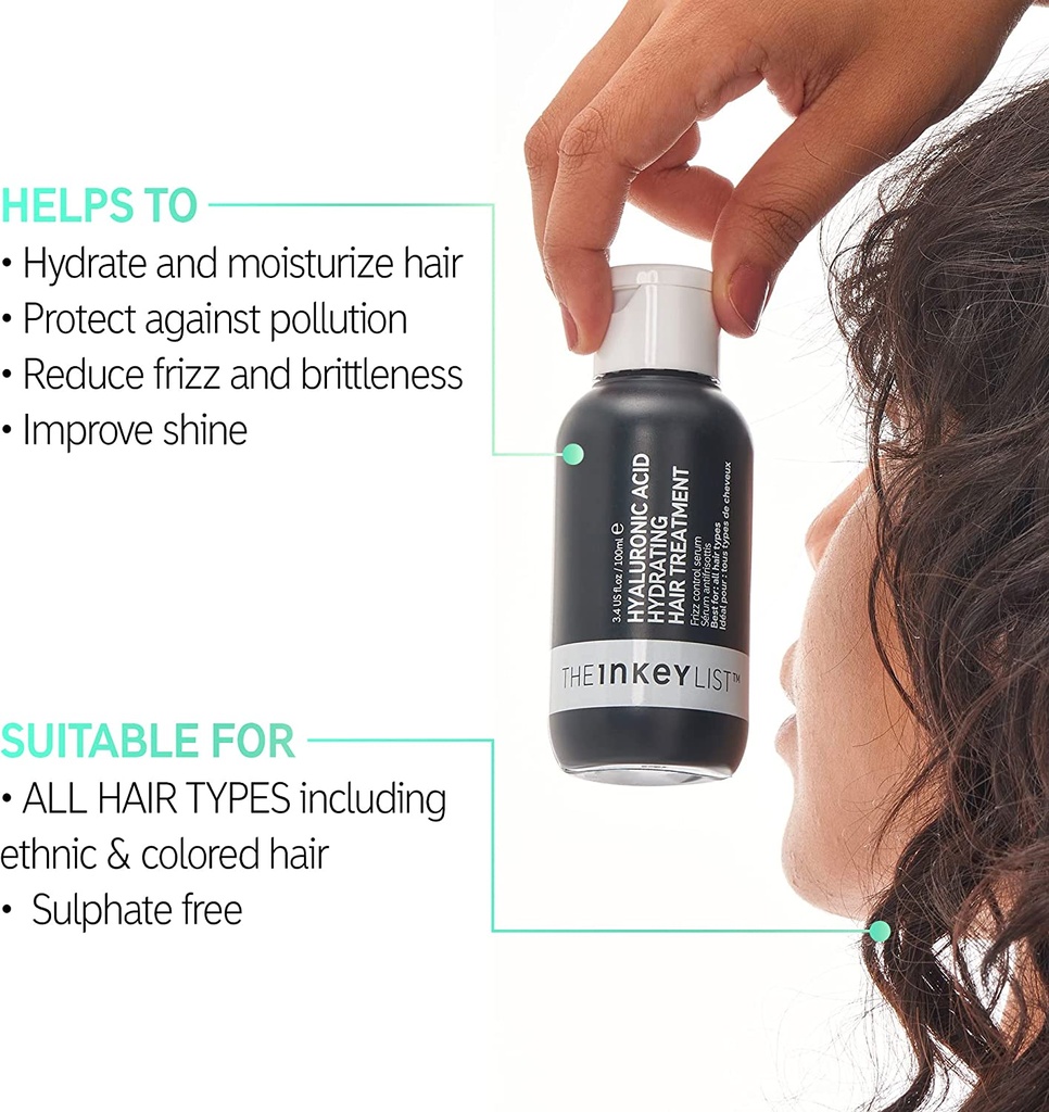 The INKEY List Hyaluronic Acid Hydrating Hair Treatment 100ml