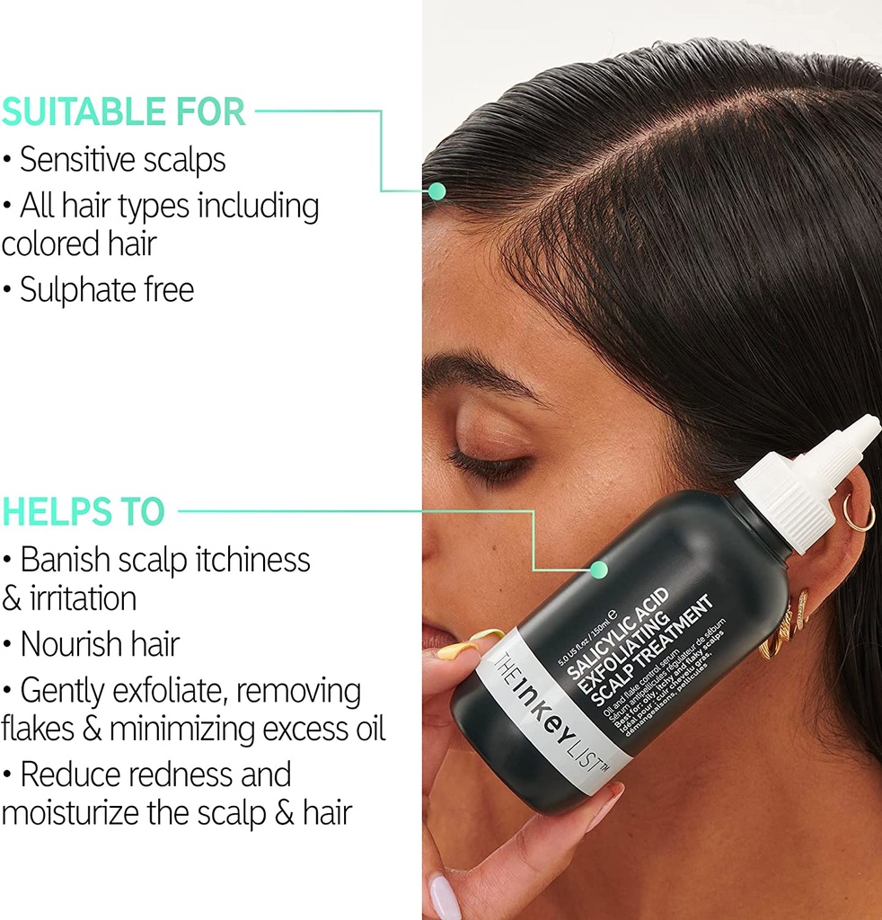 The Inkey List Salicylic Acid Exfoliating Scalp Treatment 150ml