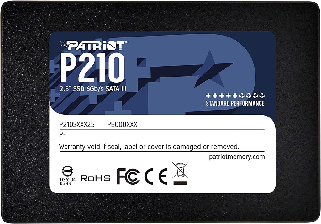 Disco Duro Solido Patriot P210 512GB Sata 3