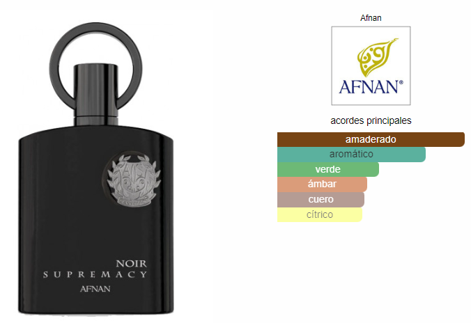 Afnan Supremacy Noir Unisex EDP 100ml