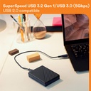 Disco Duro Externo Western Digital 4TB HDD My Passport WD