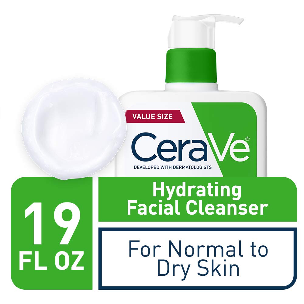 CeraVe Hydrating Facial Cleanser | Limpiadora Facial Hidratante 19 oz 562 ML