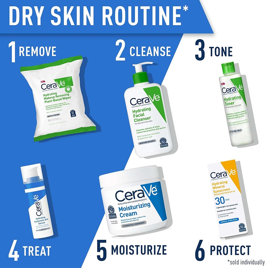 CeraVe Hydrating Facial Cleanser | Limpiadora Facial Hidratante 19 oz 562 ML