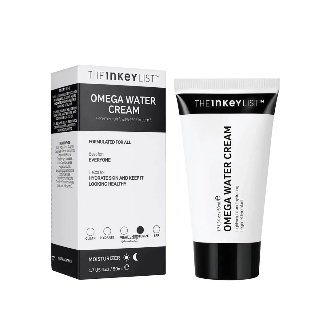 The Inkey List  OMEGA WATER CREAM 50ml