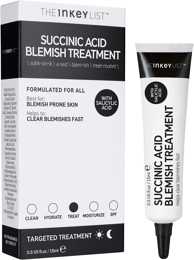 The Inkey List Succinic Acid Acne Treatment 15ml