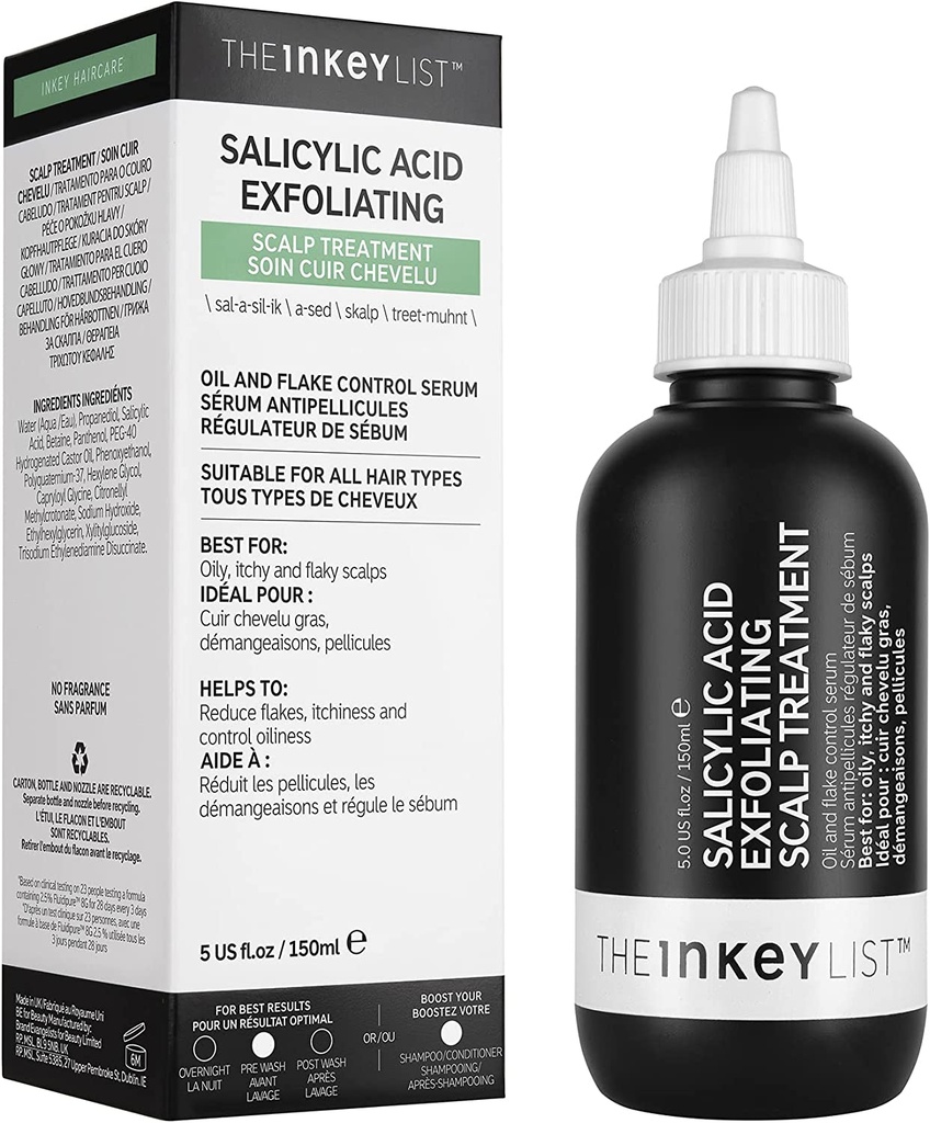 The Inkey List Salicylic Acid Exfoliating Scalp Treatment 150ml