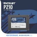 Disco Duro Solido Patriot P210 1TB Sata 3