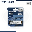 Disco Duro Solido M.2 Patriot P300 NVME 512GB