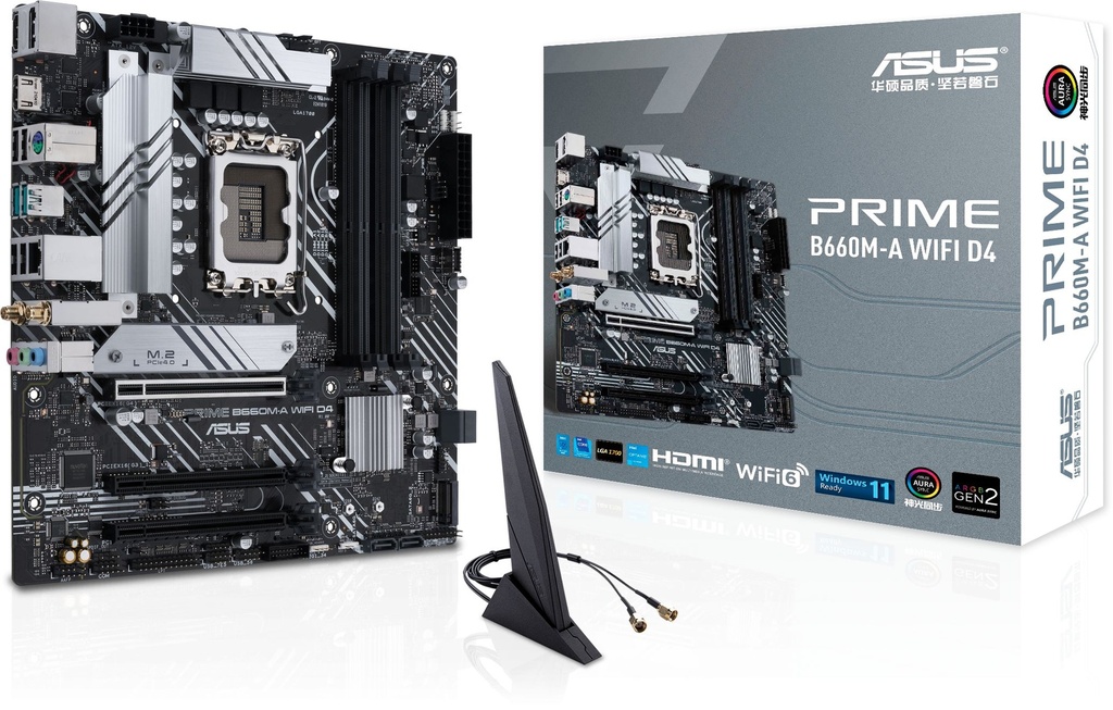 Asus Prime B660M-A WIFI LGA1700 Intel 12th 13th