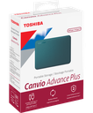Disco Duro Externo 4TB Toshiba Canvio Advance Plus HDD