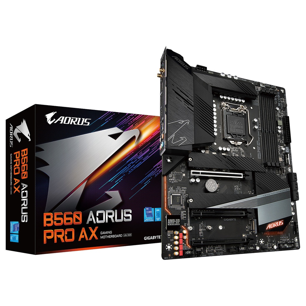 Tarjeta Madre Gigabyte B560 Aorus Pro Ax LGA1200 Intel 11va 12va Gen Wifi