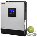 Inversor Hibrido Solar 3KVA 2400W 24VDC a 110V PWM 50A