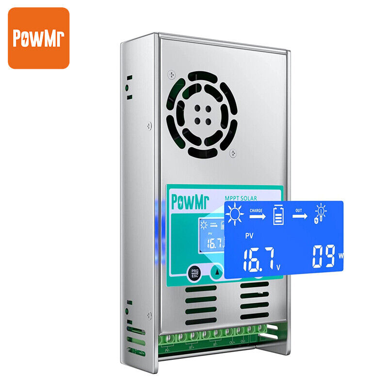 Controlador Solar MPPT PowMr 60A 12V 24V 36V 48V