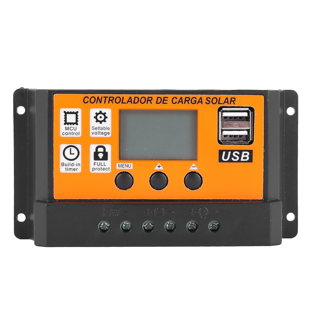 Controlador Solar PWM 100A 12V 24V