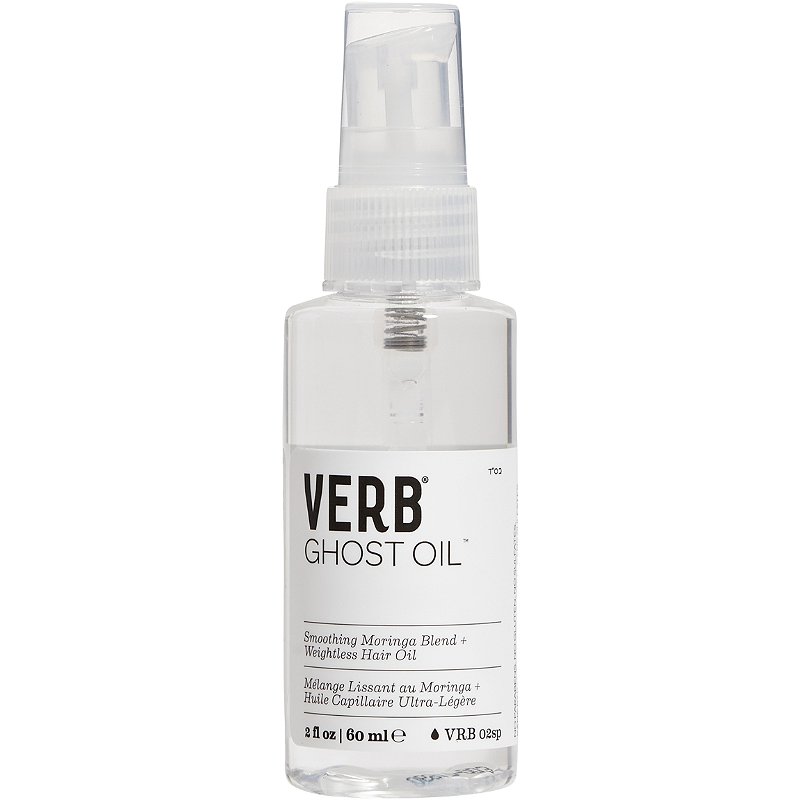 Verb Ghost Oil Aceite para Cabello Vegano revitalizante para el cabello nutre y promueve el brillo, sin parabenos, sin sulfatos 60ml