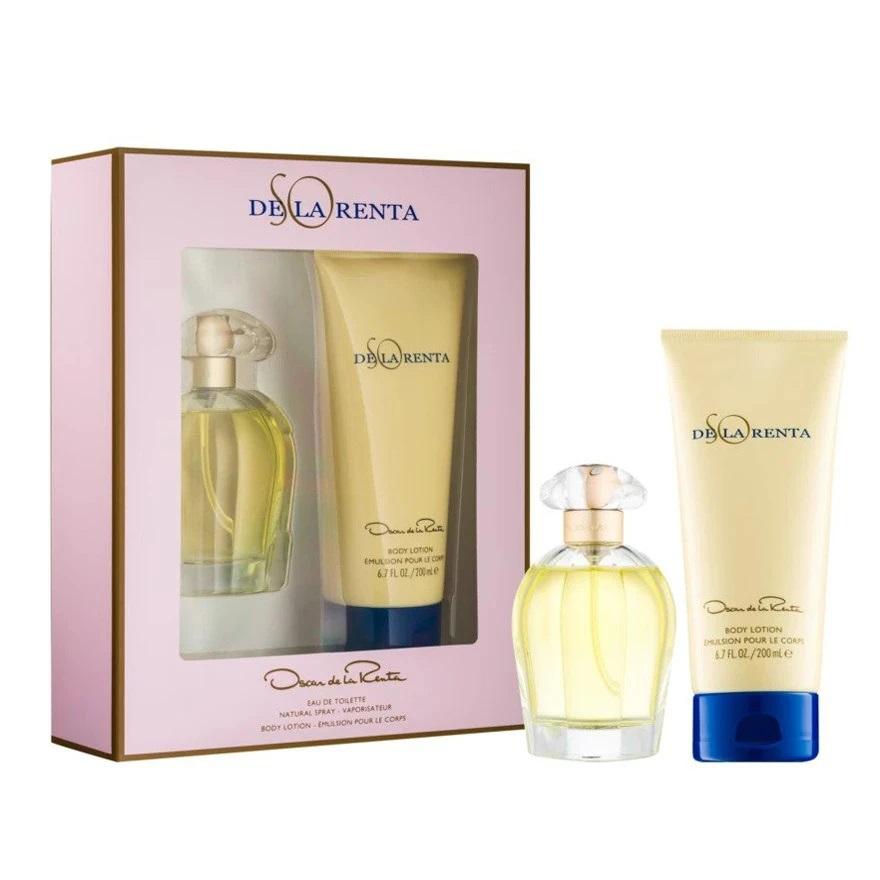 Set Regalo Dama SO De La Renta Perfume y Locion