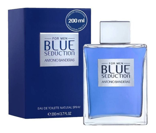 [ABBlueSeductionCabEDT200] Antonio Banderas Blue Seduction Caballero EDT 200ml