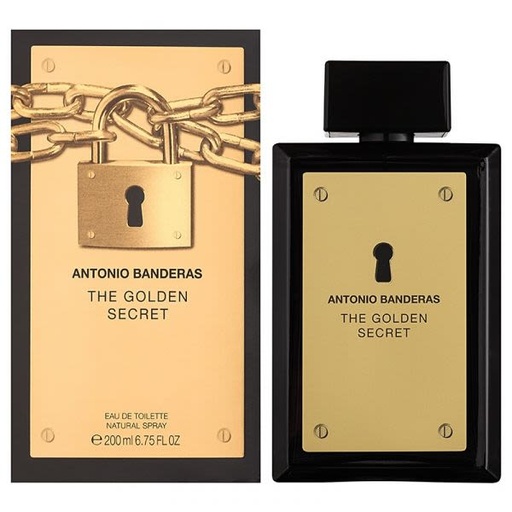 [ABTheGoldenSecretCabEDT200] Antonio Banderas The Golden Secret Caballero EDT 200ml