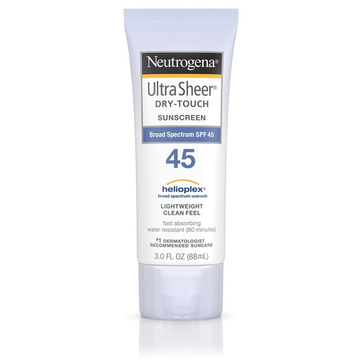 [NeutrogenaProtectorSolarSPF45_88ml] Neutrogena Ultra Sheer Dry-Touch SPF 45 Protector Solar 88ml