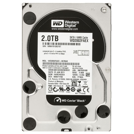 [DiscoDuro2TBMarcasVariadasRefurbished] Disco Duro 2TB Sata 3.0 PC Marcas Variadas Refurbished