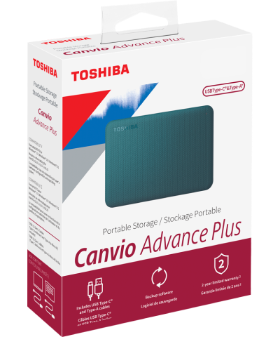 [DiscoDuroExternoToshiba4TBCanvioAdvance] Disco Duro Externo 4TB Toshiba Canvio Advance Plus HDD