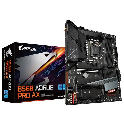 [GigabyteB560AorusProAx_Intel11_12] Tarjeta Madre Gigabyte B560 Aorus Pro Ax LGA1200 Intel 11va 12va Gen Wifi