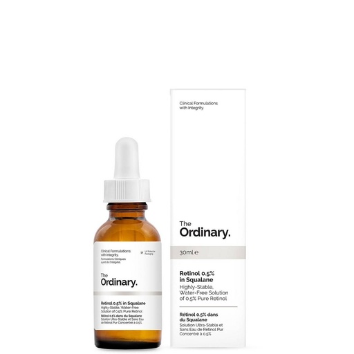 [TheOrdinaryRetinol0.5%30ml] The Ordinary Retinol 0.5% in Squalane | Retinol puro 30ml