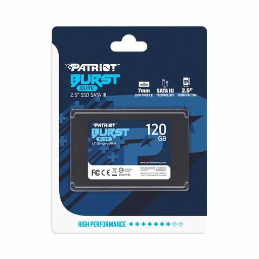 [PatriotBurstSSD_120GB] Disco Duro Solido Patriot Burst 120GB Sata 3 6Gb/s SSD