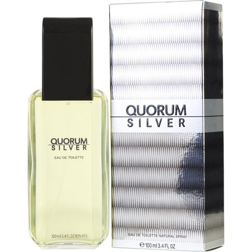 [QuorumSilverAPCab100] Quorum Silver Antonio Puig Caballero EDT 100ml