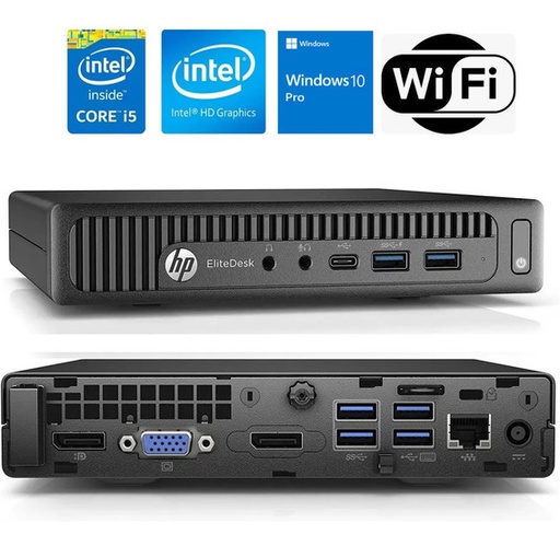 [HPProdesk600G2Mini_CPU_I5_6ta_8GB_256GB_SSD_Refurbished] Computadora HP Prodesk 600 G2 Mini I5 6ta 8GB RAM 256GB SSD Refurbished