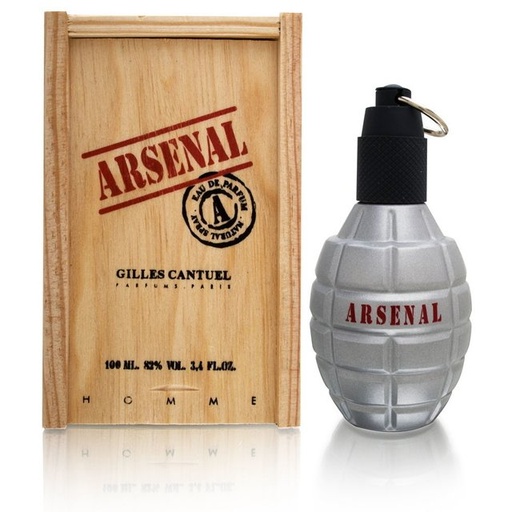 [ArsenalGris_Cab_EDP_100ml] Arsenal Gris Gilles Cantuel EDP Caballero 100ml