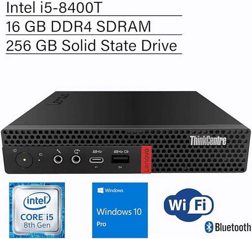 [LenovoThinkCentreM720Q_I58ta_16GB_256GB_SSD] Lenovo ThinkCentre M720Q Mini I5 8ta 16GB RAM 256GB SSD Refurbished