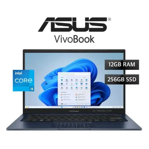[Laptop_Asus_X1404V_I5_13va_12GB_256GB_Nuevo] LAPTOP ASUS X1404V 14" I5 13va i5-1334U  12GB RAM 256GB SSD Nuevo