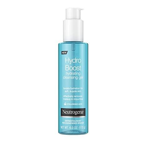 [NeutroHydroL170] Neutrogena Hydro Boost Limpiador Gel de Agua y Removedor de maquillaje Piel Sensible 170g